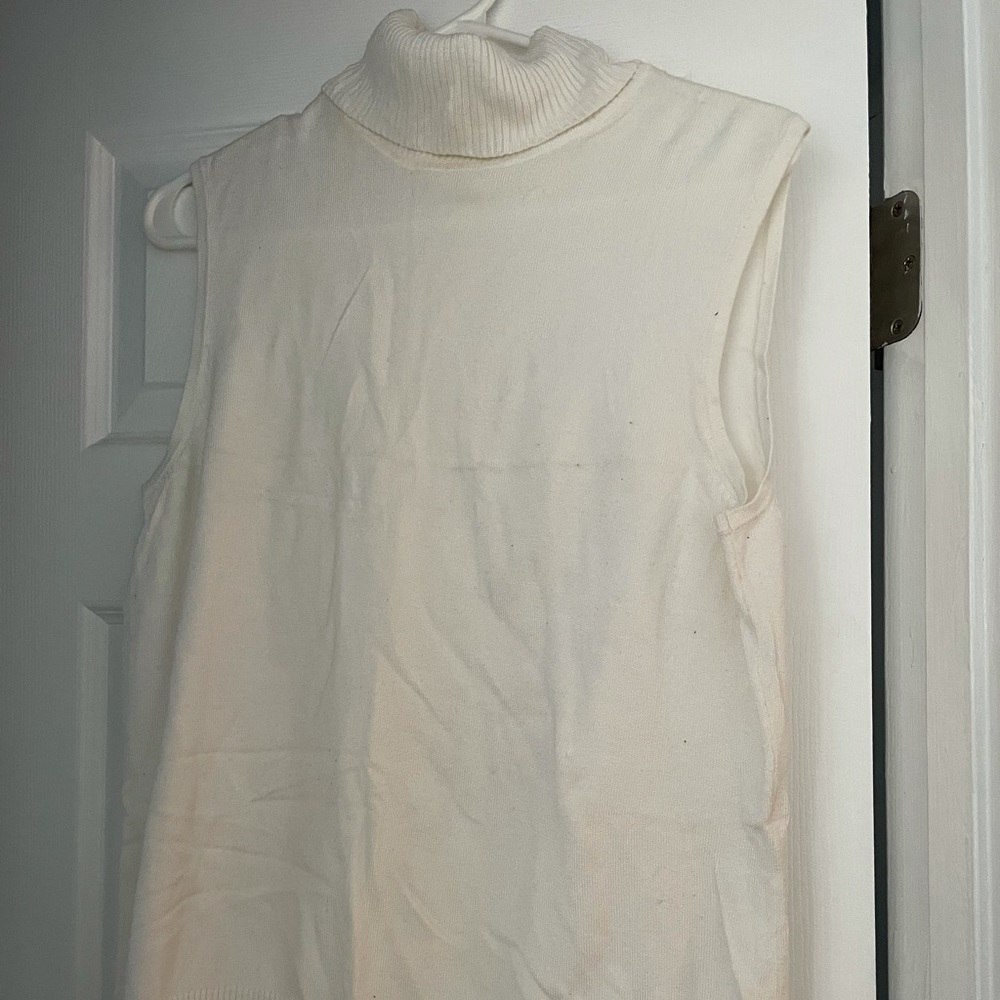 Marshalls Turtleneck Sleeveless Sweater